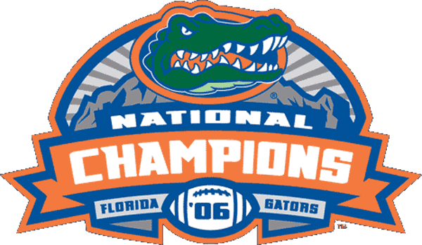 Florida Gators 2006 Champion Logo v2 iron on transfers for clothing